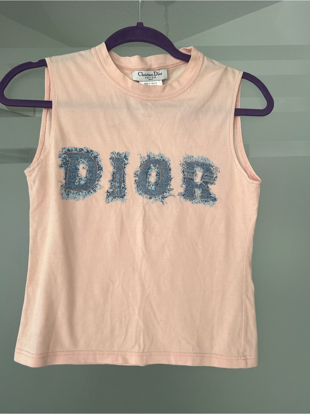 Dior Vintage Logo Muscle Tshirt